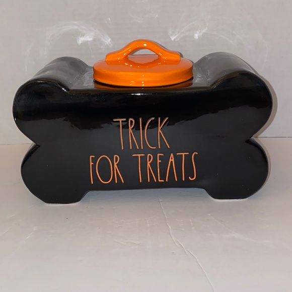 Rae Dunn Other - Rae Dunn | Trick for Treats Pet Treat Container NWT